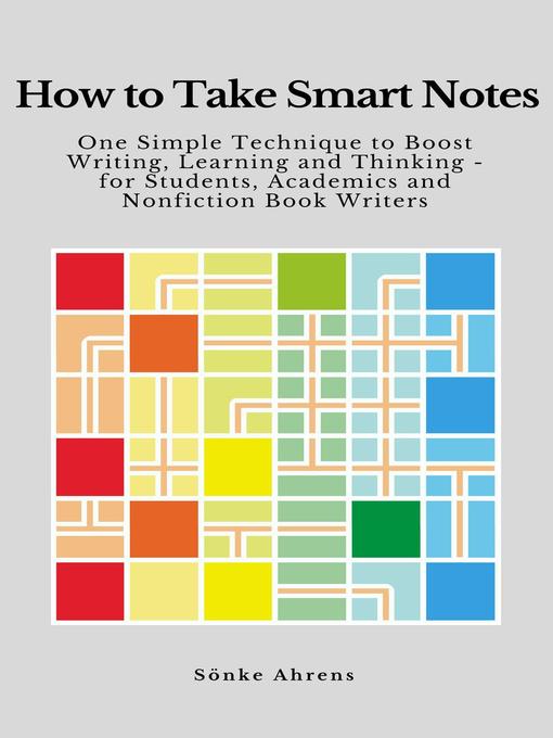 Title details for How to Take Smart Notes by Sönke Ahrens - Available